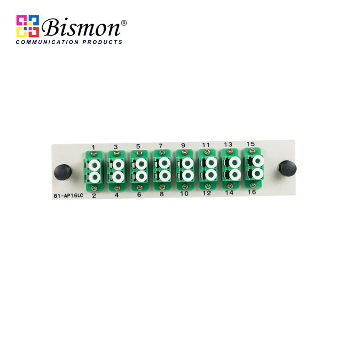 16 LC/APC Snap-in adapter Plate Single-mode Full set
